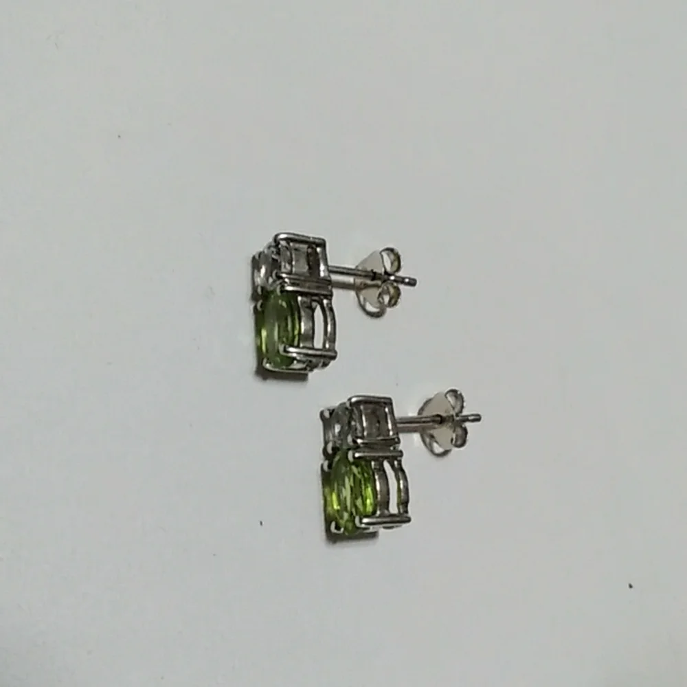 Peridot and Topaz Earrings Certificate of Authenticity - Picture 3 of 5